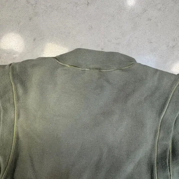 SKIMS Olive Green Cotton Tank Top Women's XS Minimalist Luxury Clean Loungewear - Picture 7 of 15